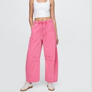 Gap Pink Mid Rise UltraSoft Easy Horseshoe Jeans